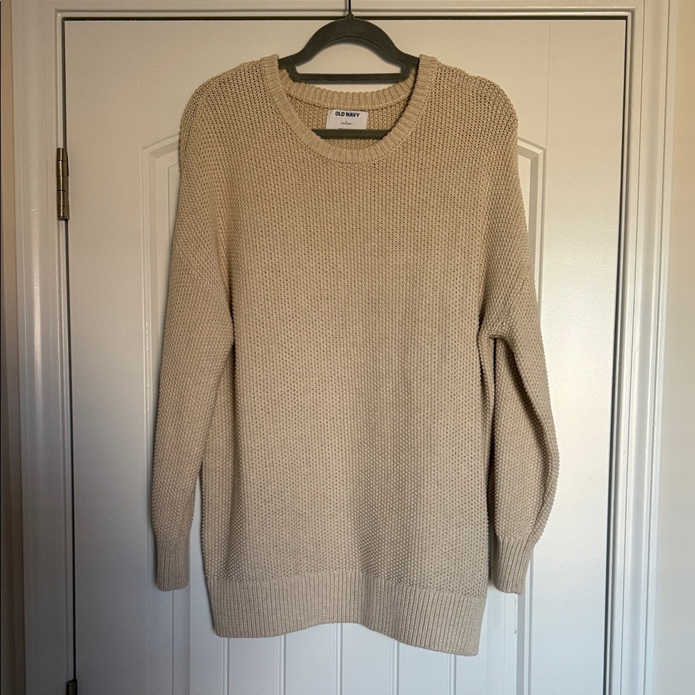 Old Navy Textured-Knit Tunic Sweater